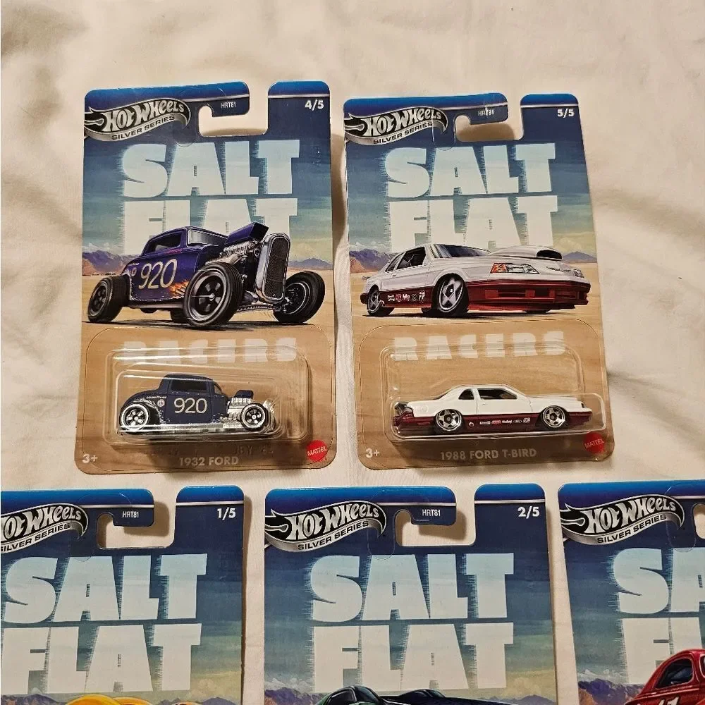 HotWheels Salt Flat Full Set Of 5